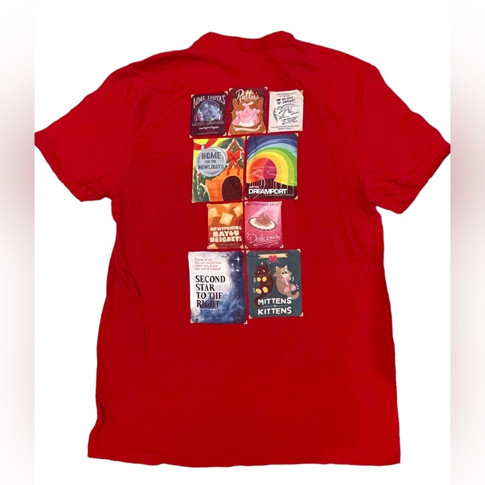 CHRISTMAS TREE TRAIL Disney Springs 2019 Christmas TEE ADULT Size M, EUC, Cotton